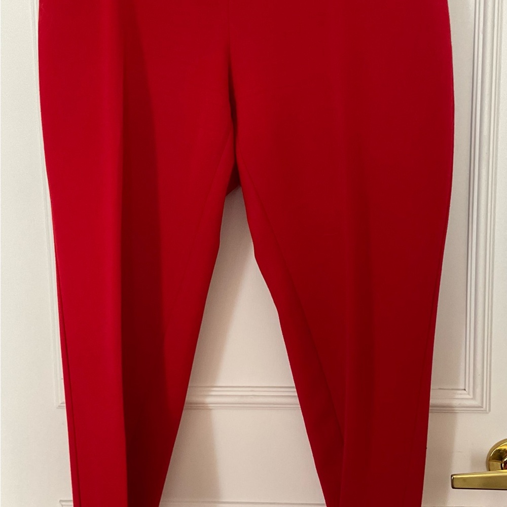Rafaella Red Women's Pants